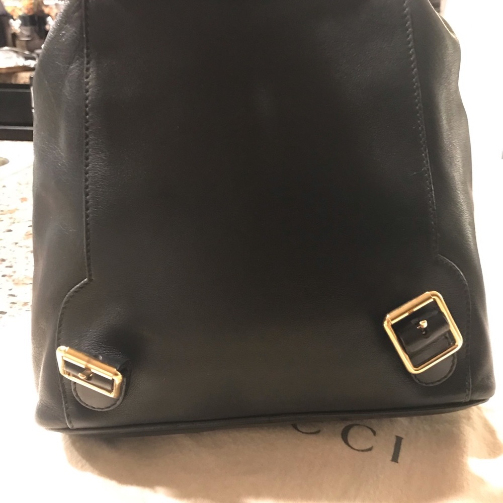 Gucci Bamboo Black Backpack - Picture 3 of 16